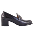 Hermes Loafers Moccasins Heel Constance Logo — view 7