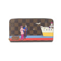 Louis Vuitton Damier Zippy Wallet Ebene