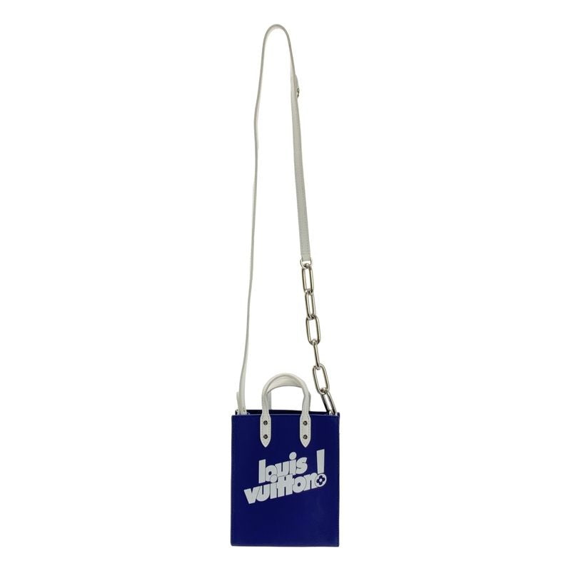 Louis Vuitton Sac Plat XS Everyday 2-Way Shoulder Bag Blue White