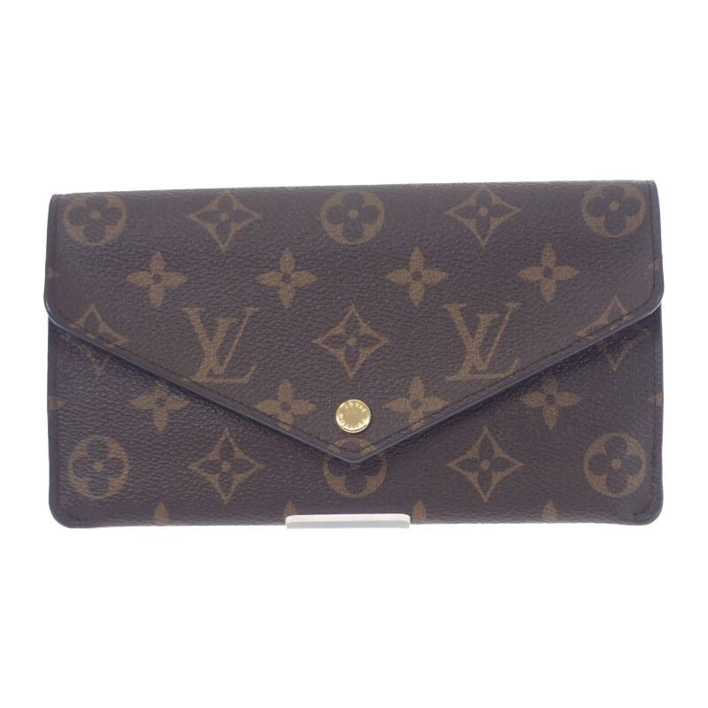 Louis Vuitton Portefeuille Jeanne Long Wallet Monogram Canvas Fuchsia