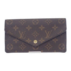 Louis Vuitton Portefeuille Jeanne Long Wallet Monogram Canvas Fuchsia