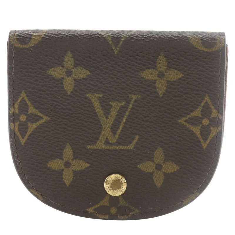 Louis Vuitton Porte Monnaie Gousset Monogram Canvas Brown Ct1004