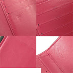 Louis Vuitton Portefeuille Capucines Compact Black Noir Hot Pink Taurillon — view 8