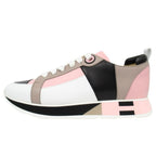Hermes Rebus Leather Sneakers Shoes Low Cut 36 Multi