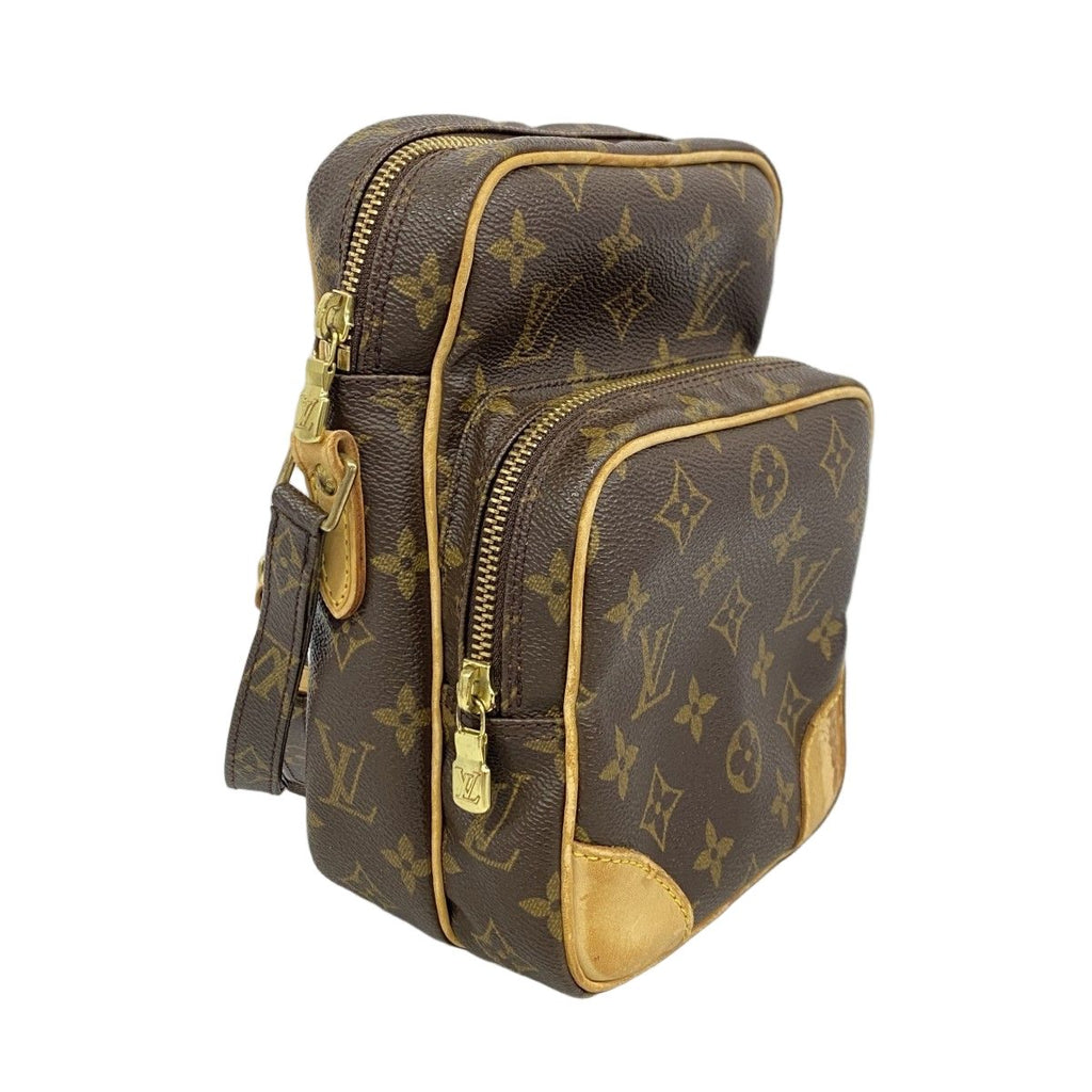 Louis Vuitton Shoulder Bag Monogram Amazon Brown — view 2
