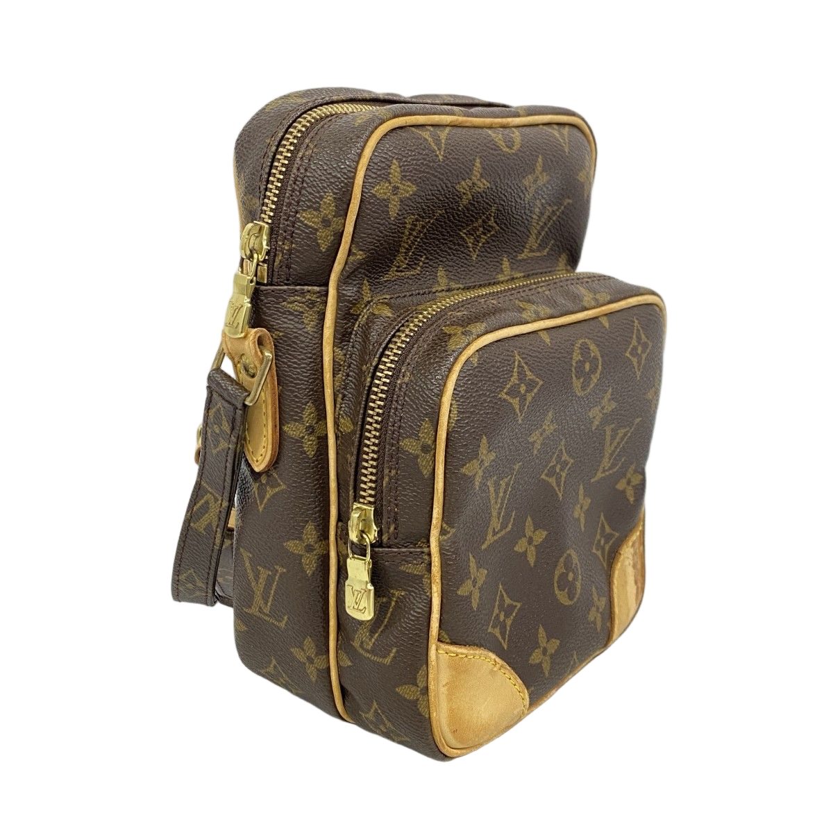 Louis Vuitton Shoulder Bag Monogram Amazon Brown — view 2