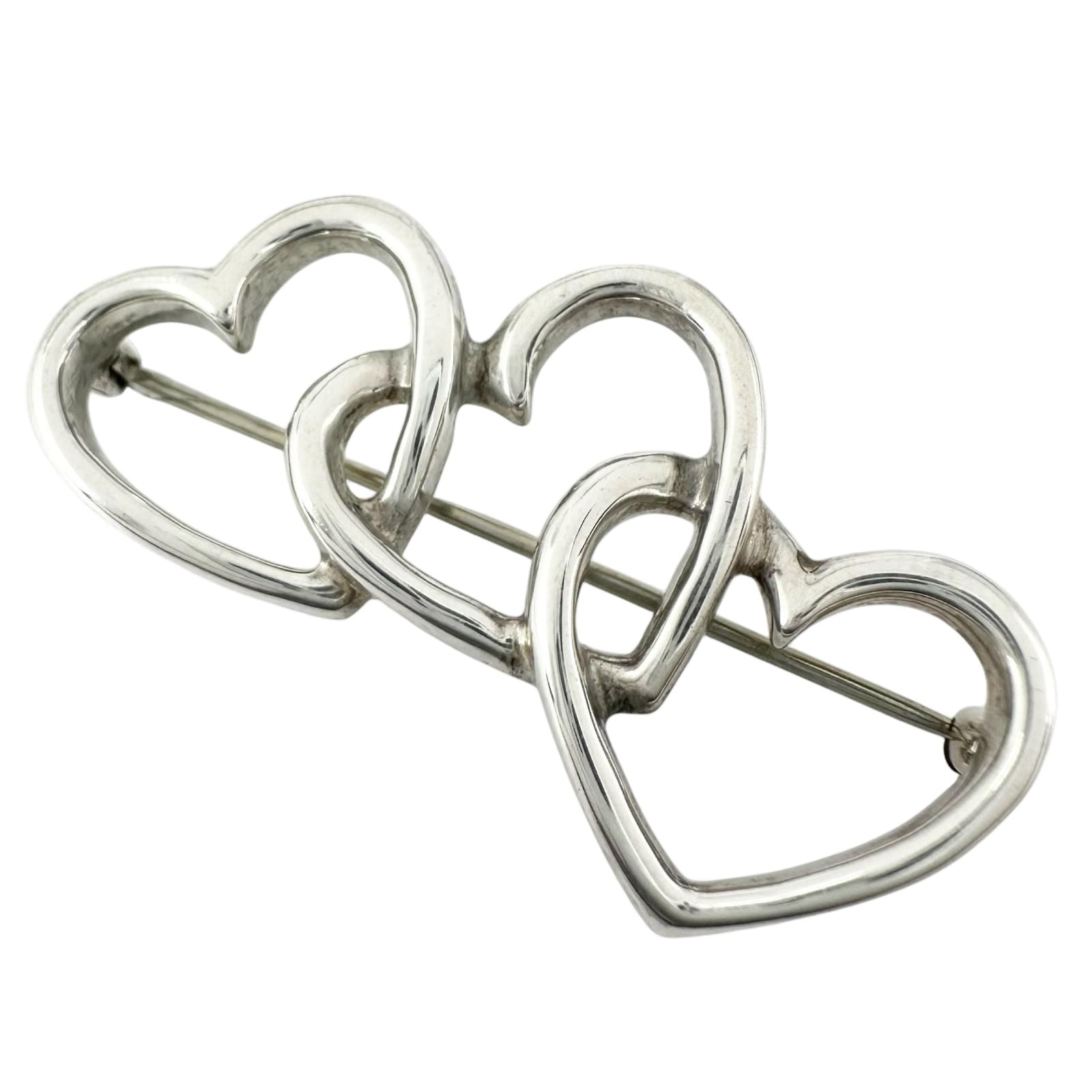Tiffany & Co Triple Silver Brooch