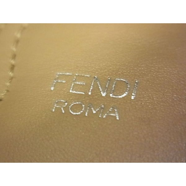 Fendi Strap You Leather Shoulder for Studded Bag Light Blue — view 4