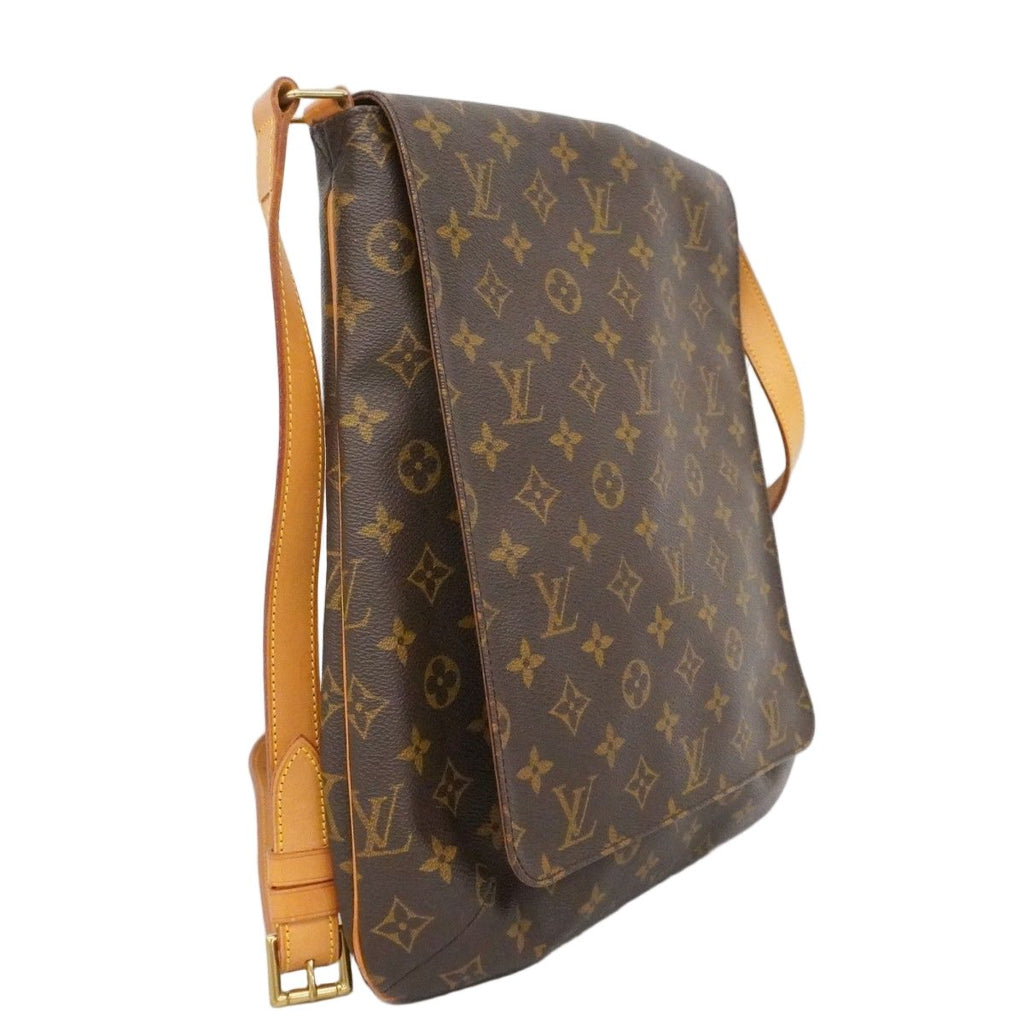 Louis Vuitton Shoulder Bag Monogram Musette Brown — view 2
