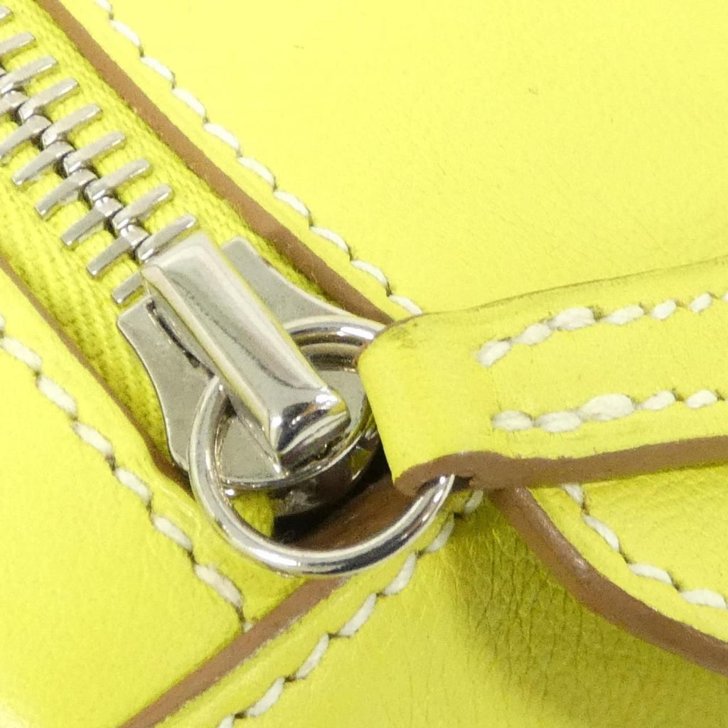Hermes Lindy Shoulder Bag Lime — view 4