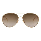 Louis Vuitton Sunglasses My LV Chain Pilot Metal Frame Double Bridge