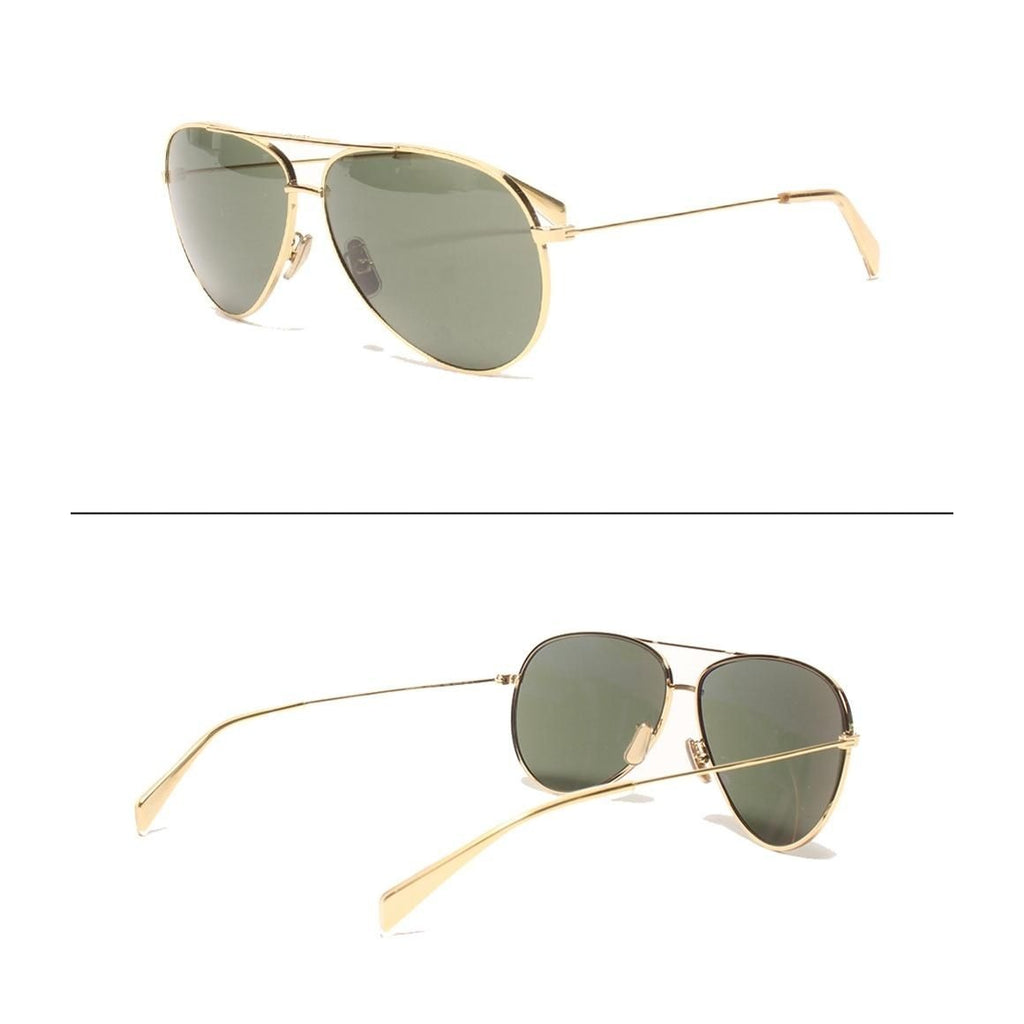 Celine Sunglasses Teardrop with Shoulder Case Gold — view 2