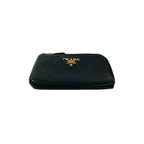 Prada Logo Leather Coin Purse Key Ring Key Chain L — view 6