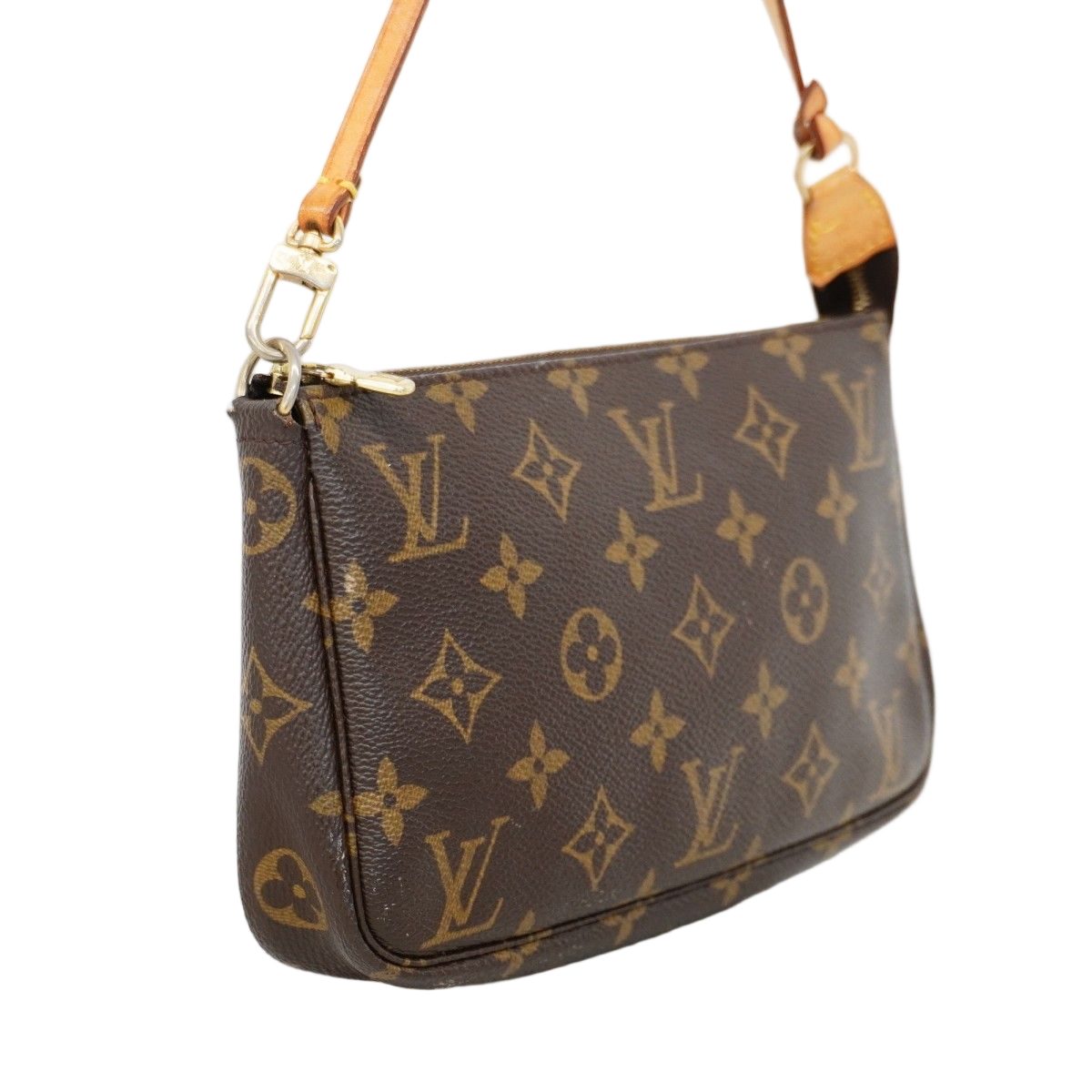 Louis Vuitton Pouch Monogram Pochette Brown — view 2