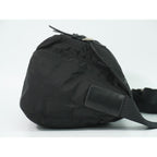 Prada Nylon Shoulder Bag Pochette Black — view 5