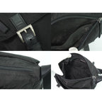 Prada Nylon Shoulder Bag Pochette Black — view 7