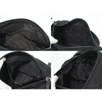 Prada Nylon Shoulder Bag Pochette Black — view 8