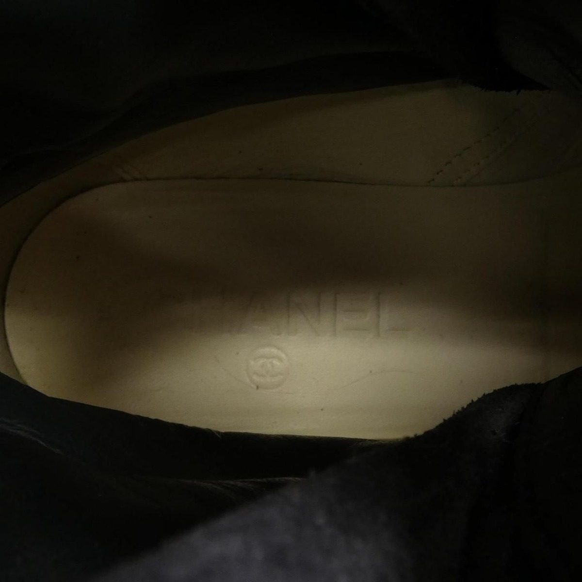 Chanel Boots Gray — view 6