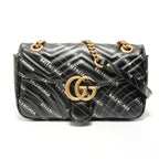Gucci Shoulder Bag the Hacker GG Marmont Chain