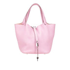 Hermes Picotin Lock MM Mauve Sylvestre Taurillon Clemence