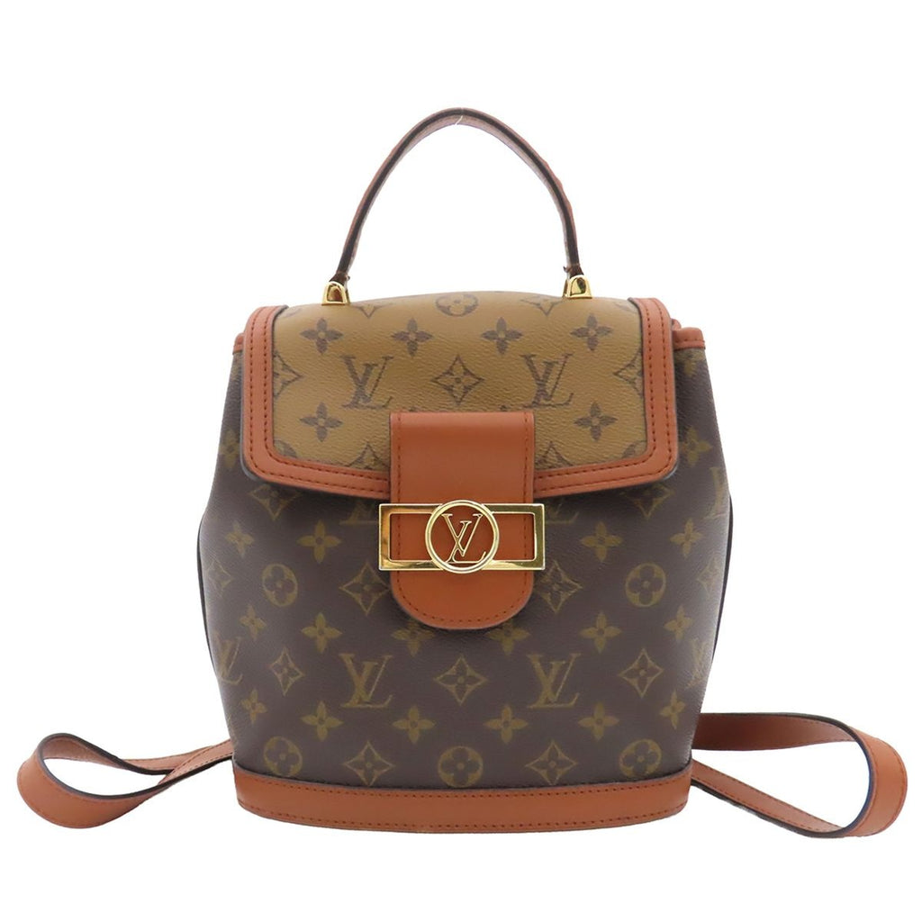 Louis Vuitton Dauphine Brown Monogram Reverse Backpack