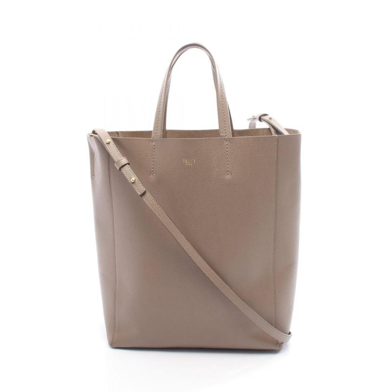 Celine Tote Bag Vertical Small Cabas Glaze Leather
