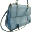 Louis Vuitton Handbag Epi Cluny MM Andigo Blue 2-Way — view 2