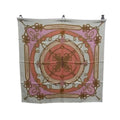 Gucci Large Scarf Multicolor Silk Slope Pattern New