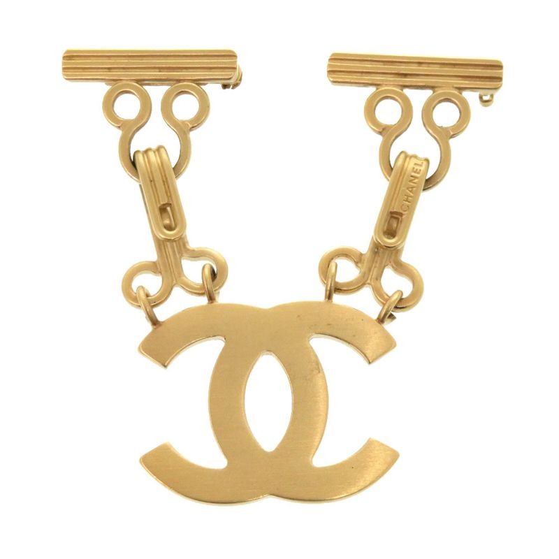 Chanel Coco Mark Gold 03 a Brooch Accessories 0935 — view 2