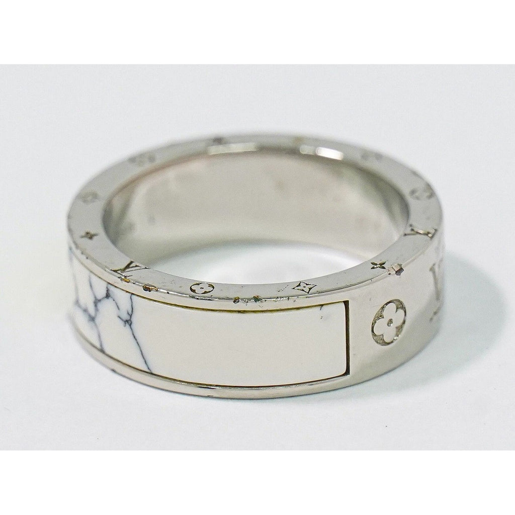 Louis Vuitton LV Bag Colors Ring L 21.5 Metal Silver