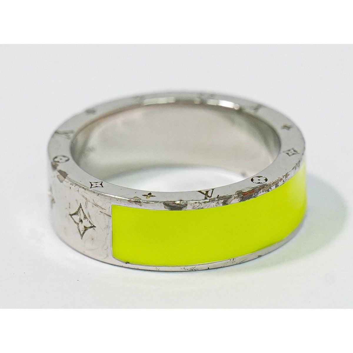 Louis Vuitton LV Bag Colors Ring L 21.5 Metal Silver