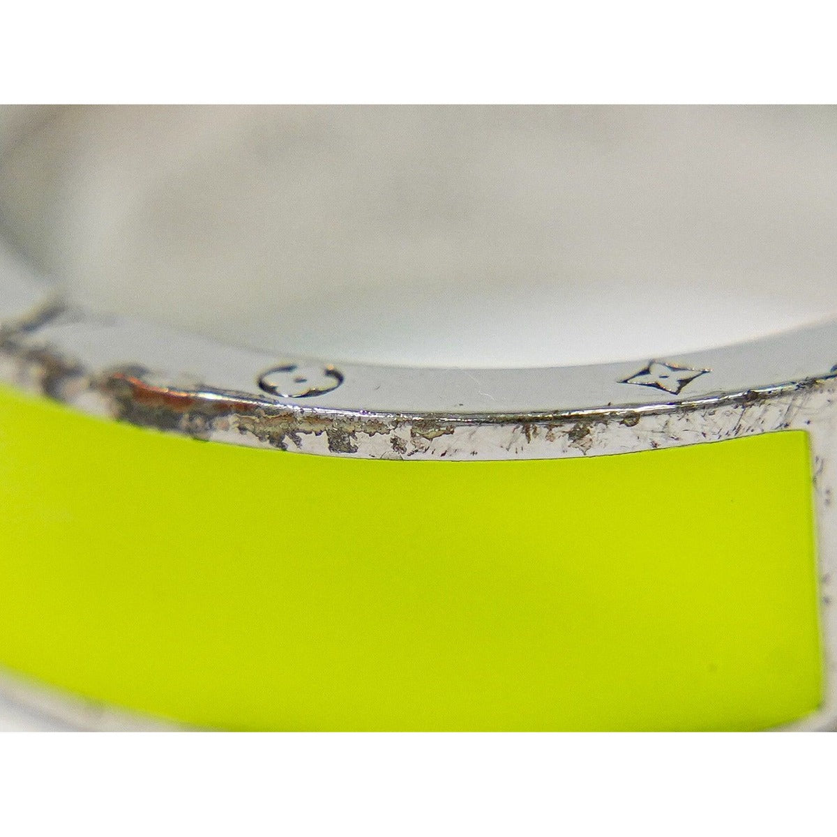 Louis Vuitton LV Bag Colors Ring L 21.5 Metal Silver