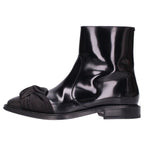Dior Side Zip Boots with Satin Ribbon 42