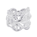 Hermes Ring Chaine D'ancre GM Enchainee Silver 48