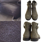 Louis Vuitton Boots Side Zip Suede les — view 9