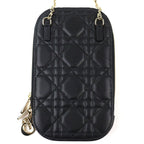 Dior Christian Phone Pouch Black — view 3
