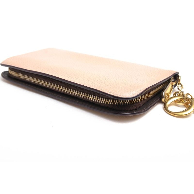 Christian Dior Wallet Women Leather Beige trl Iss Imo — view 4