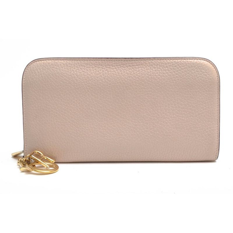 Christian Dior Wallet Women Leather Beige trl Iss Imo
