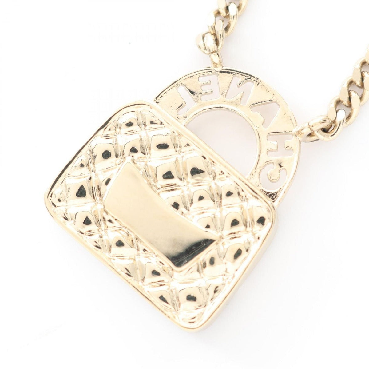 Chanel Necklace CC Logo Back Motif — view 2