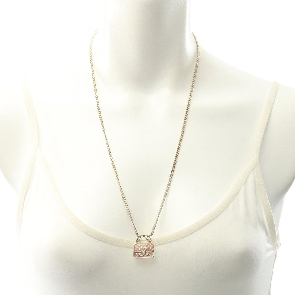 Chanel Necklace CC Logo Back Motif — view 5