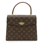 Louis Vuitton Monogram Malesherbes Handbag Flap Bag — view 2