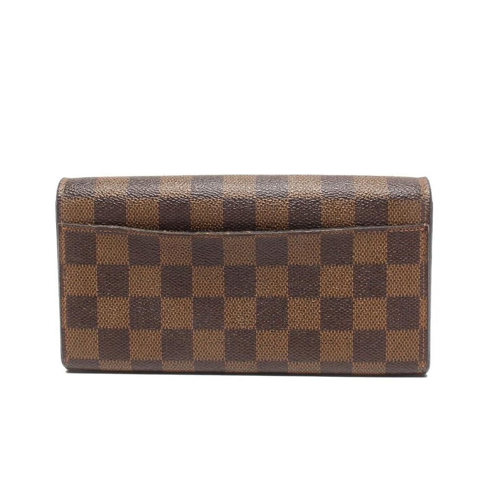 Louis Vuitton Wallet Portefeuille Sarah Damier Brown — view 2
