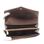 Louis Vuitton Wallet Portefeuille Sarah Damier Brown — view 5