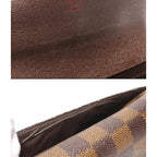 Louis Vuitton Wallet Portefeuille Sarah Damier Brown — view 7