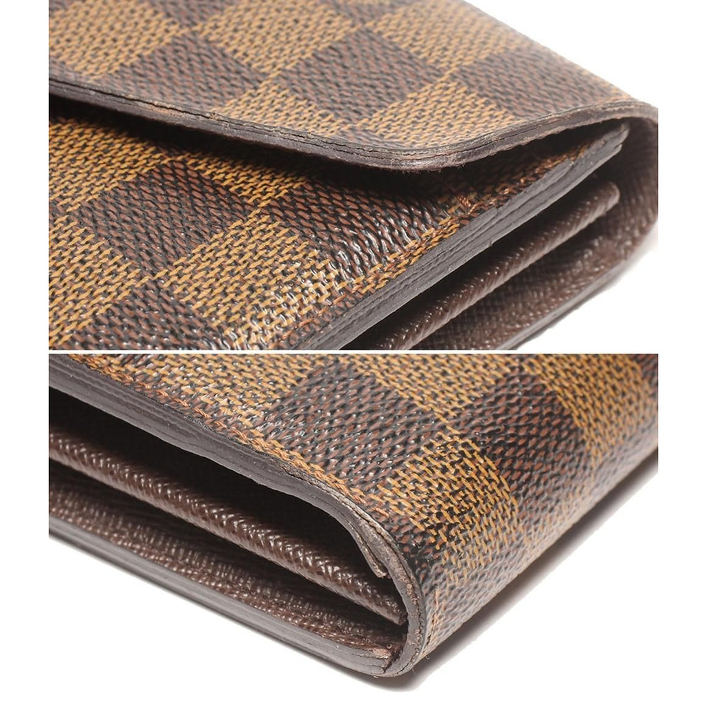 Louis Vuitton Wallet Portefeuille Sarah Damier Brown — view 9