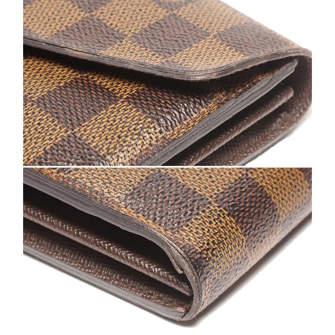 Louis Vuitton Wallet Portefeuille Sarah Damier Brown — view 9