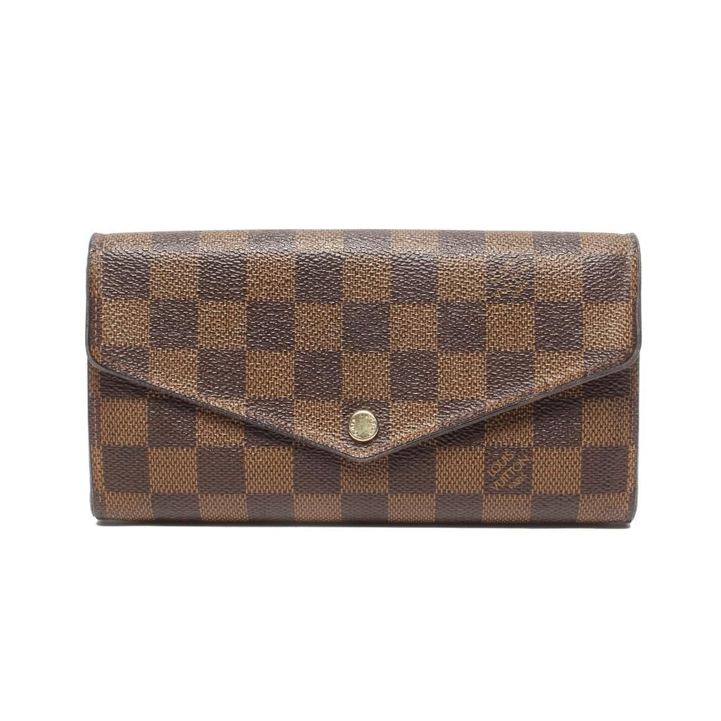 Louis Vuitton Wallet Portefeuille Sarah Damier Brown