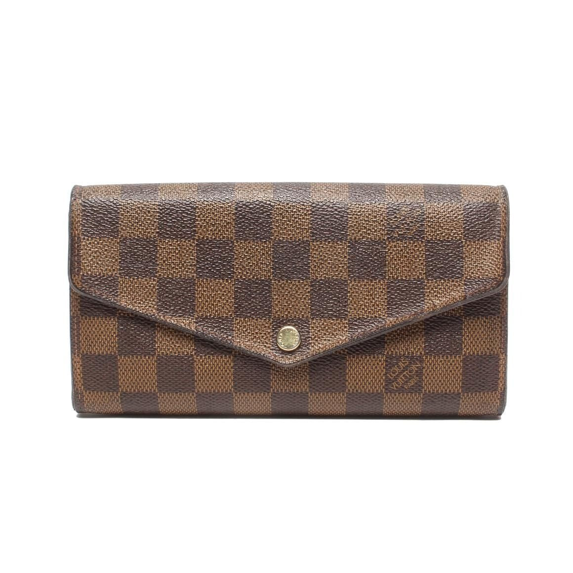 Louis Vuitton Wallet Portefeuille Sarah Damier Brown