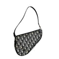 Dior Accessory Pouch Trotter Saddle Bag Handbag Black