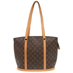 Louis Vuitton Babylon Monogram Brown Tote Bag 1158